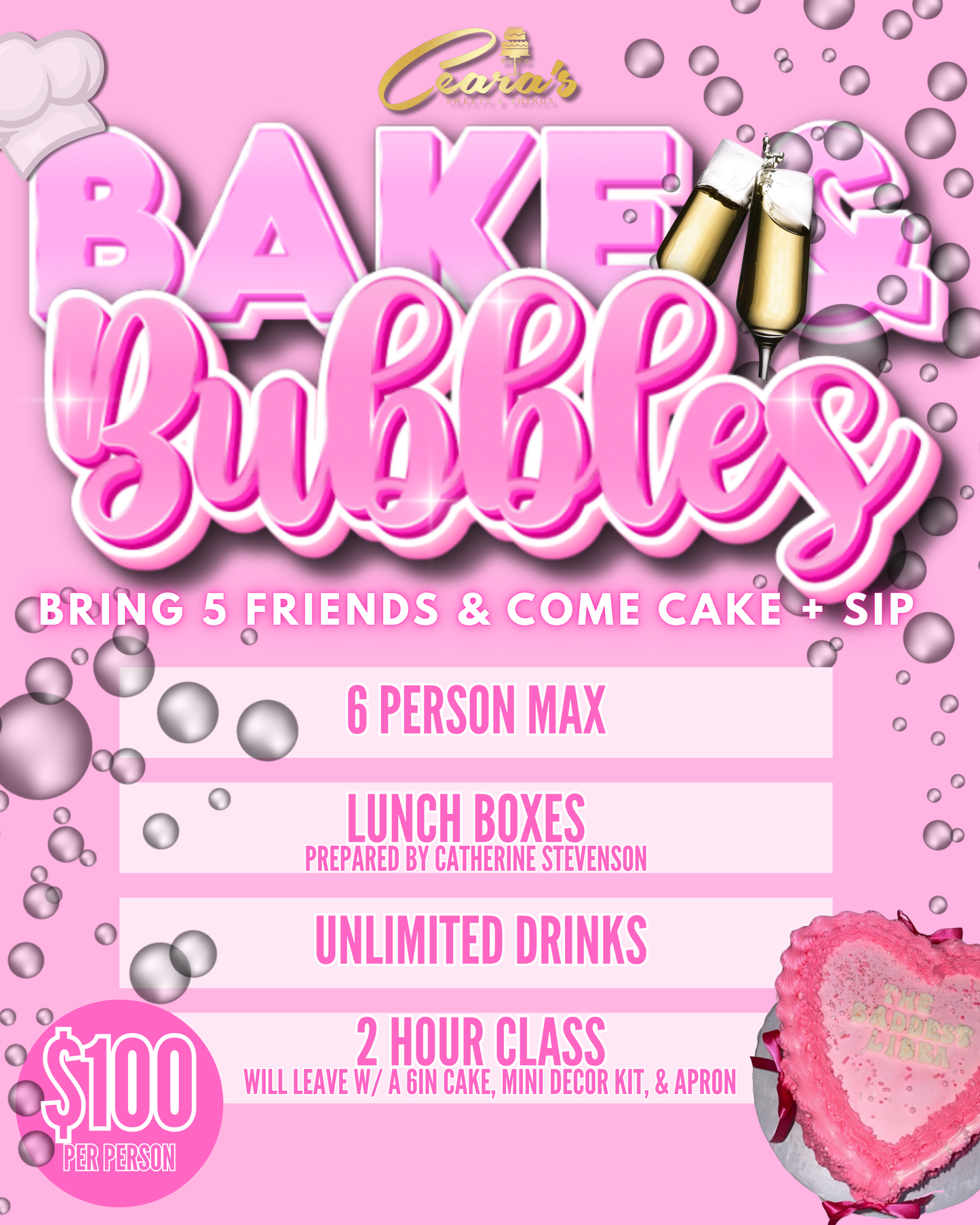 Bake and Bubbles