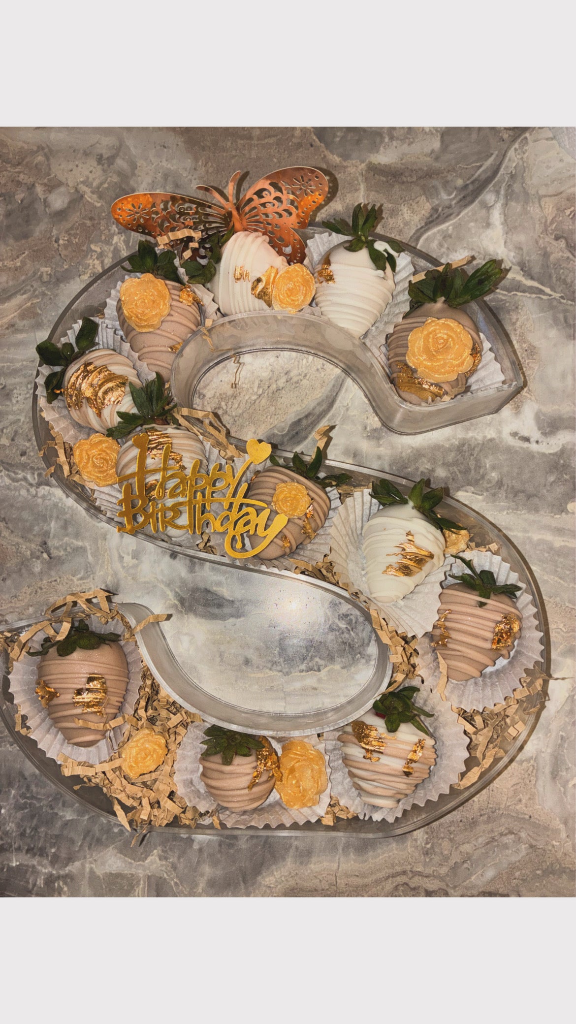 Letter Strawberries